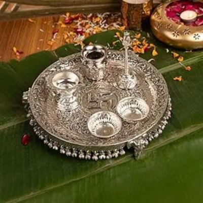 Pooja Aarti Thali Decoration