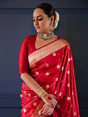 Simple Karwa Chauth Look in Saree 2024